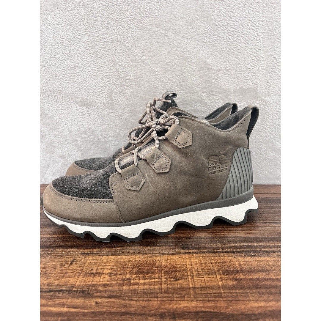 Sorel Kinetic Caribou Quarry Waterproof Shoes Boots Womens
