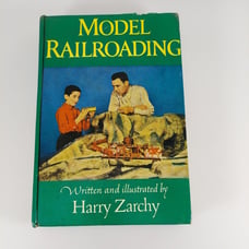 Model Railroading Harry Zarchy Illustrated HC Alfred A Knopf 1955 Ex-Library