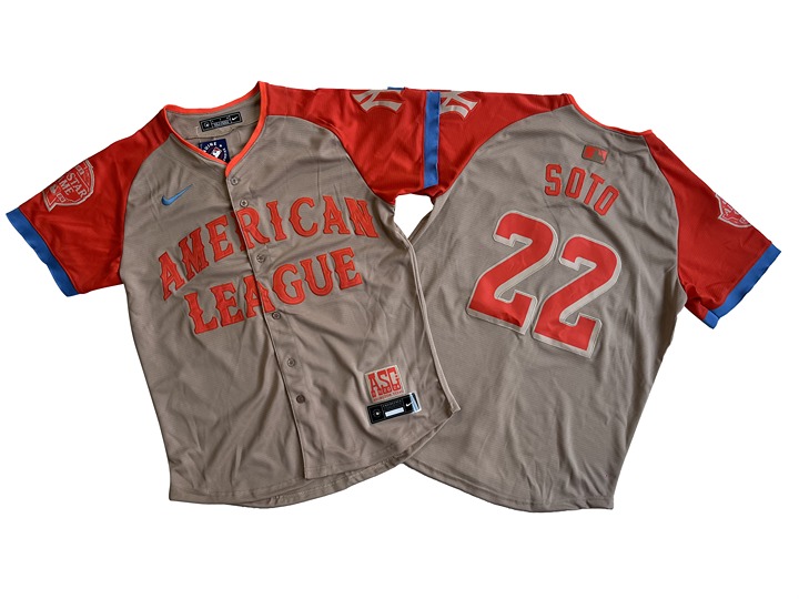 Men's American League Juan Soto Cream MLB All-Star Game Limited Player Jersey