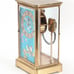 French cloisonne dial crystal regulator clock @ 1890 Original Rare