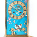 French cloisonne dial crystal regulator clock @ 1890 Original Rare