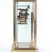 French cloisonne dial crystal regulator clock @ 1890 Original Rare
