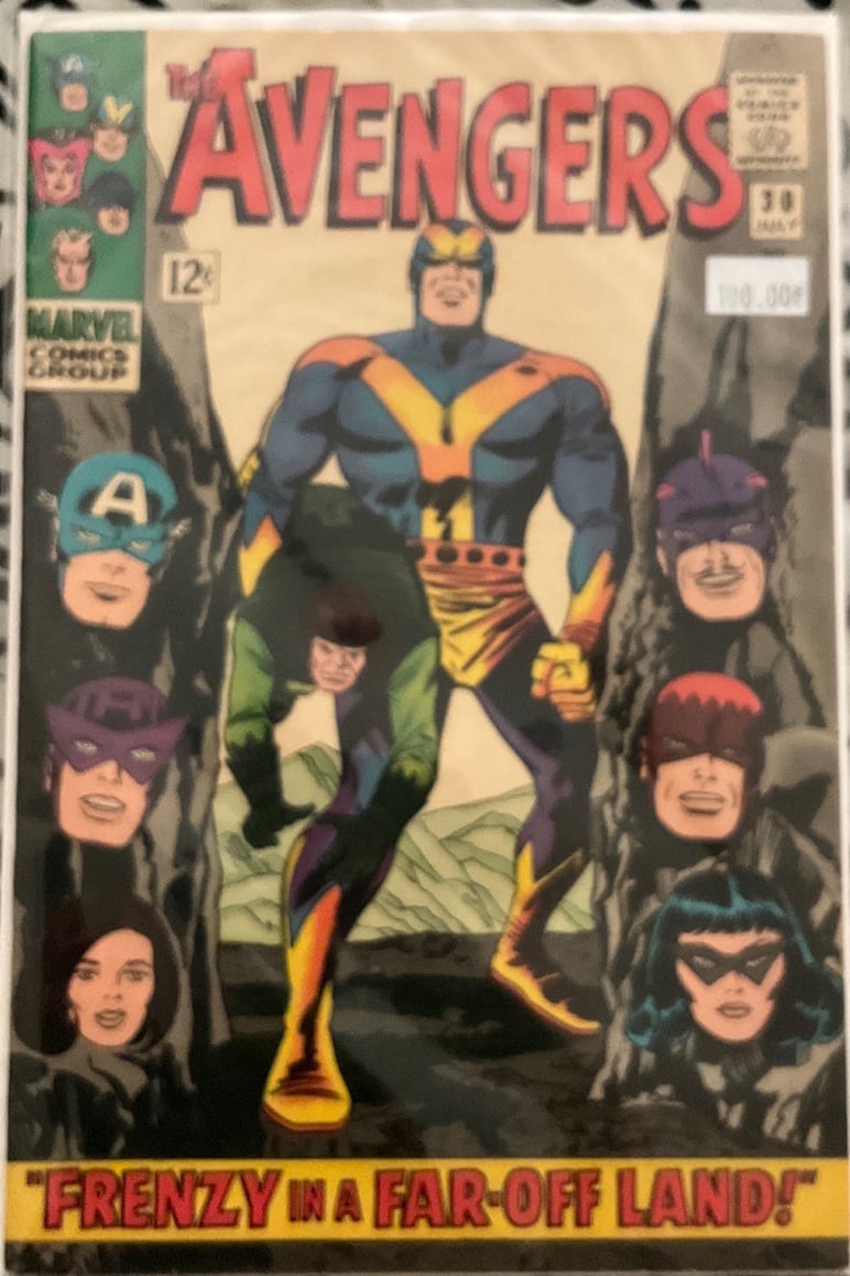Avengers comic book