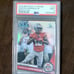 2023 MARVIN HARRISON JR Bowman 1st University Chrome REFRACTOR PSA 9 Rookie #100