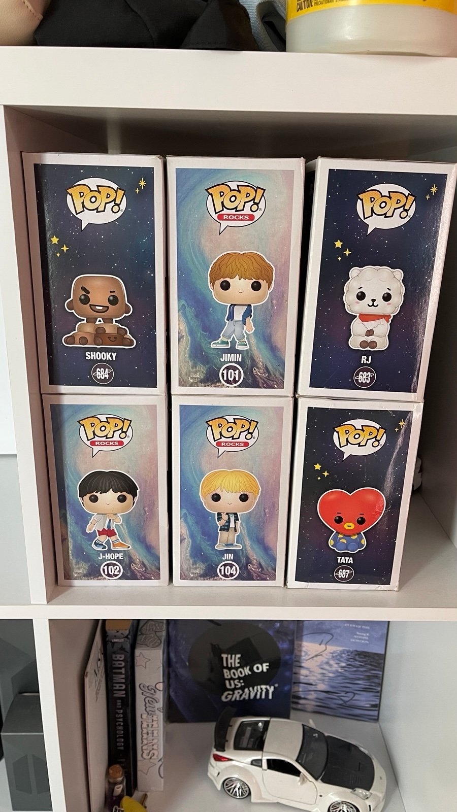 BTS BT21 5 piece Funko Pops *RJ sold*