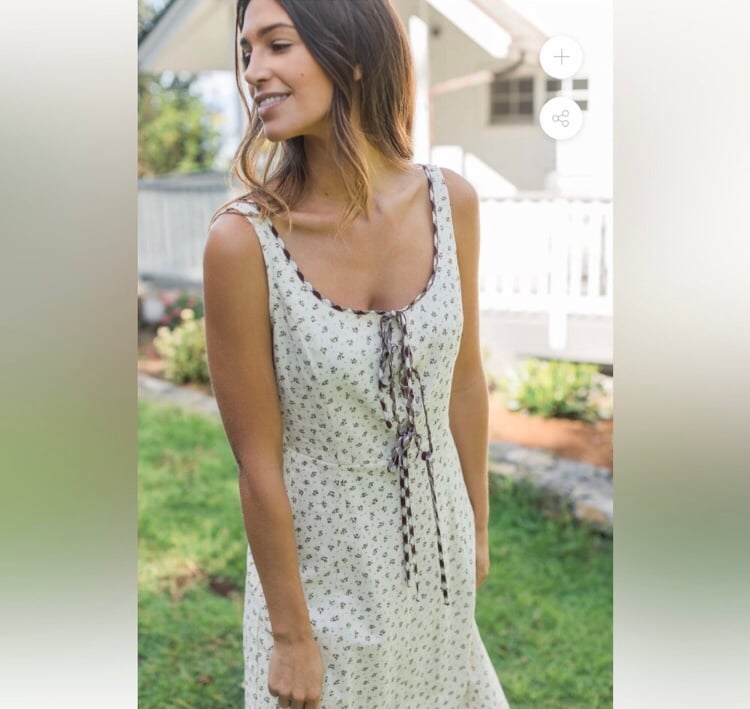 Neuflora Arielle Dress Midi NWT