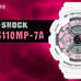 ⌚Casio Baby-G GMA-S110MP in white-pink