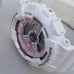 ⌚Casio Baby-G GMA-S110MP in white-pink