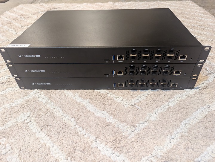 Ubiquiti Infinity Routers - QTY 3 - Used
