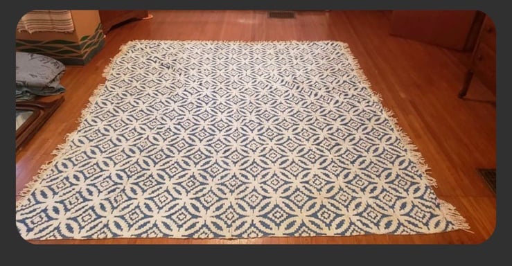 vintage chenille bedspread