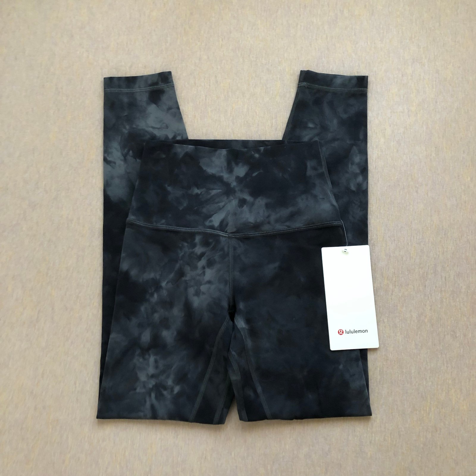 Lululemon diamond dye pitch grey 7/8 align pant