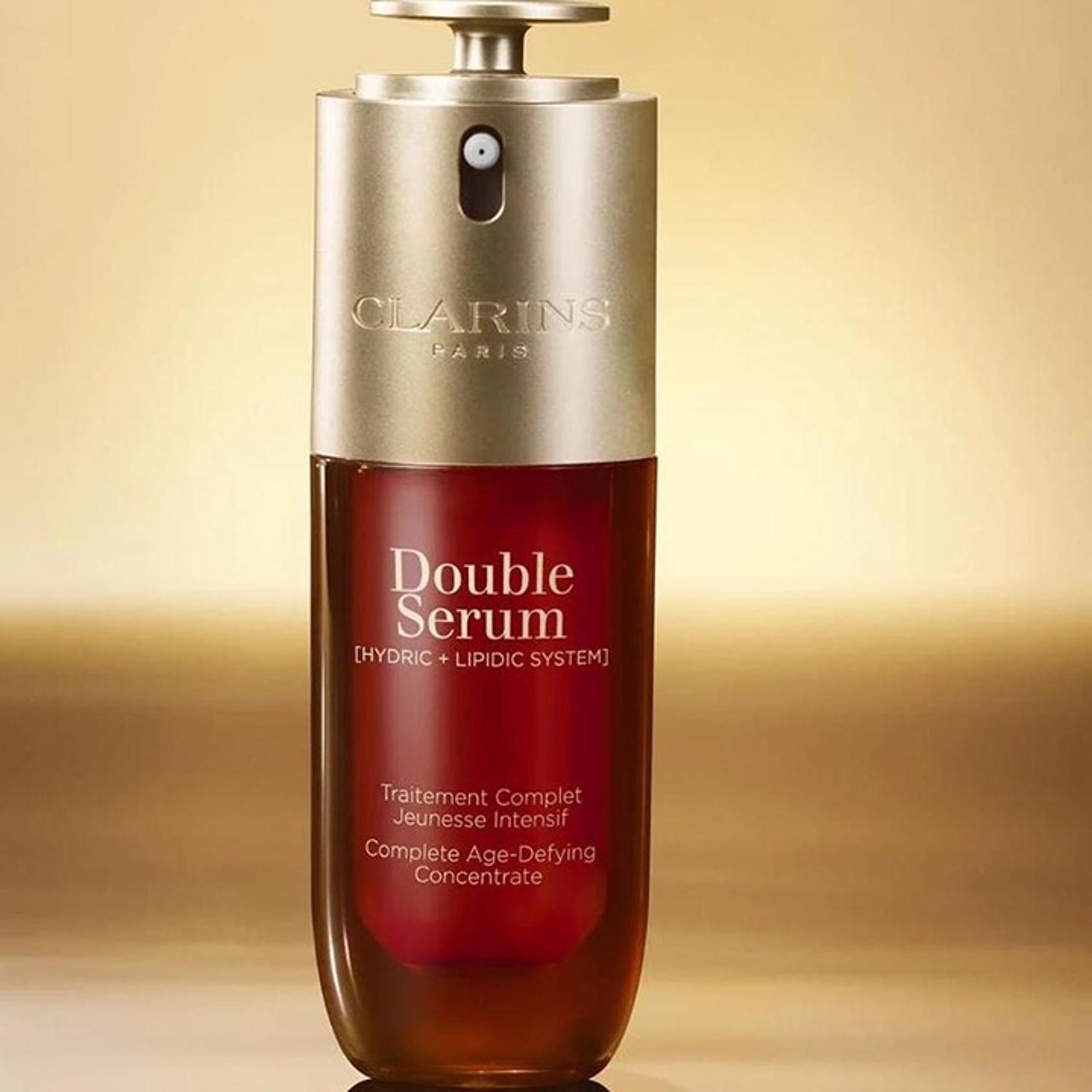 NEW! Clarins Double Serum Anti-Aging + Anti-Wrinkle Serum