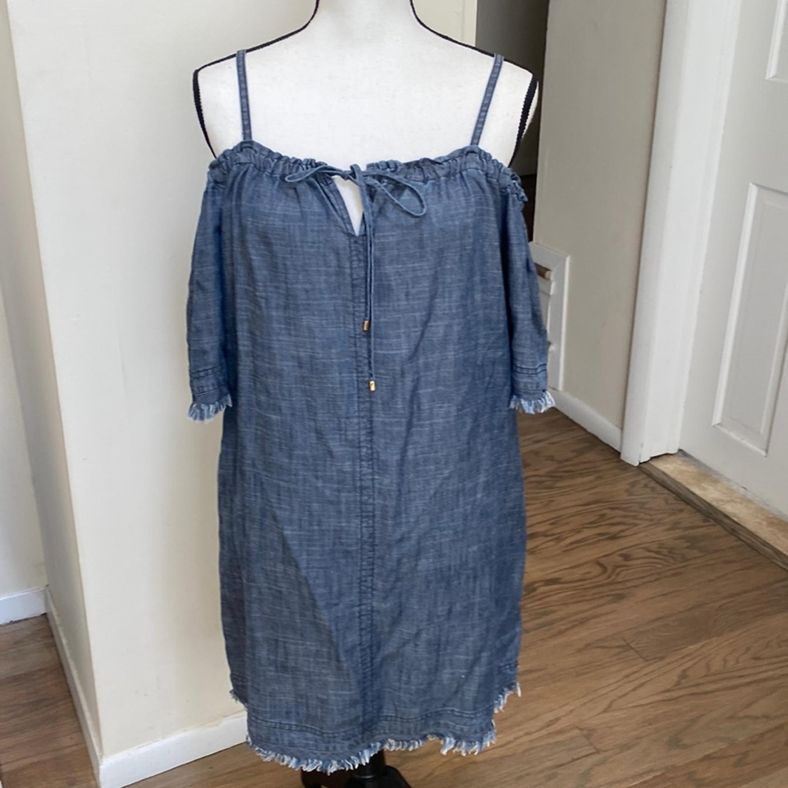 Trina Turk Denim Dress Size Small