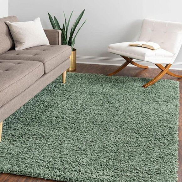 NEW 3' 3 x 5' 3 Sage Shag Rug