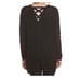PINK ROSE STRAPPY CARDIGAN SWEATER LARGE