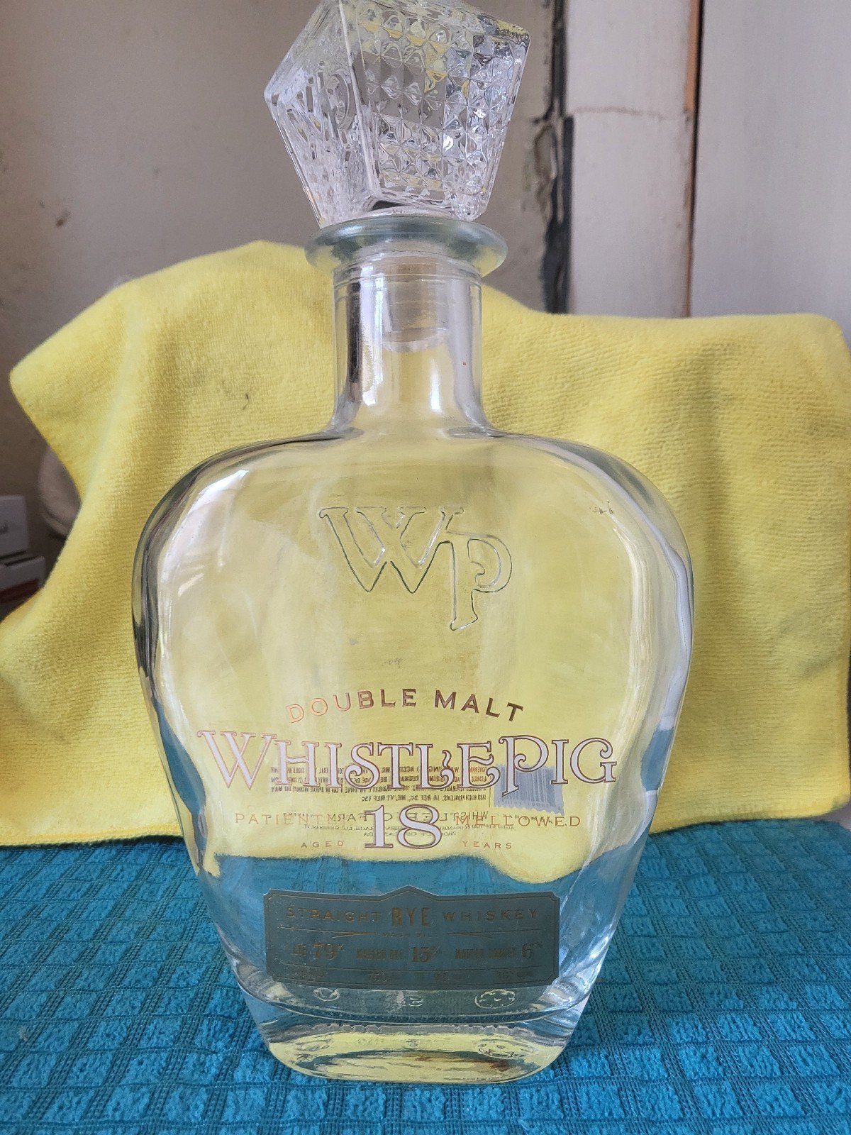 Whistle Pig 18yr rare Bottle