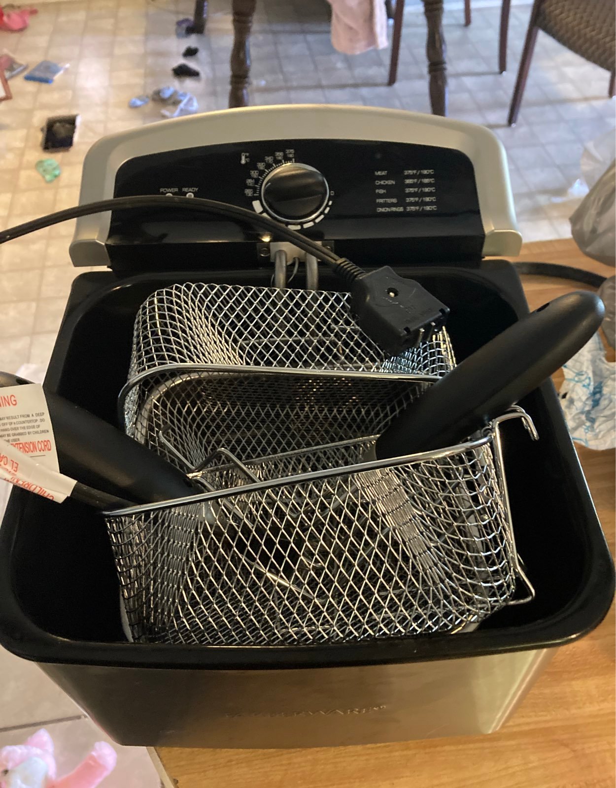Farberware deep fryer