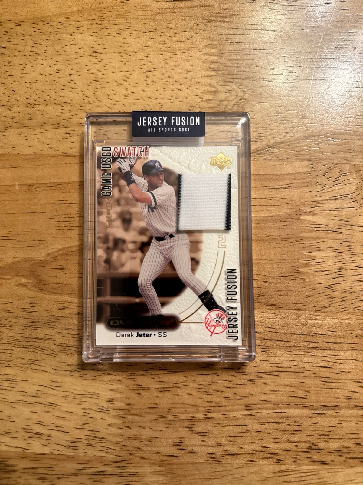 2006 Upper Deck Derek Jeter Game Used Patch JF-DJ06
