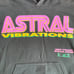 MNML Astral Vibrations Hoodie Men 3XL Ivy Green Pullover Graphic Print USA Made