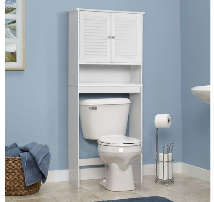 Bathroom Space Saver Toilet Shelves Storage Cabinet L1