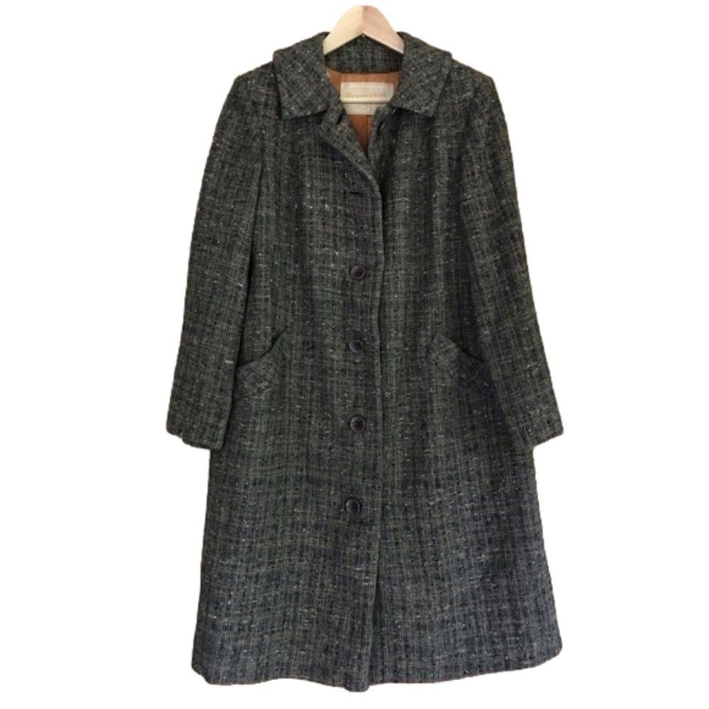 Vintage Pendleton virgin wool tweed coat approximate size M