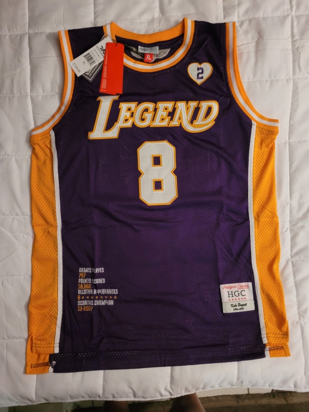 HGC BASKETBALL Jersey NWT