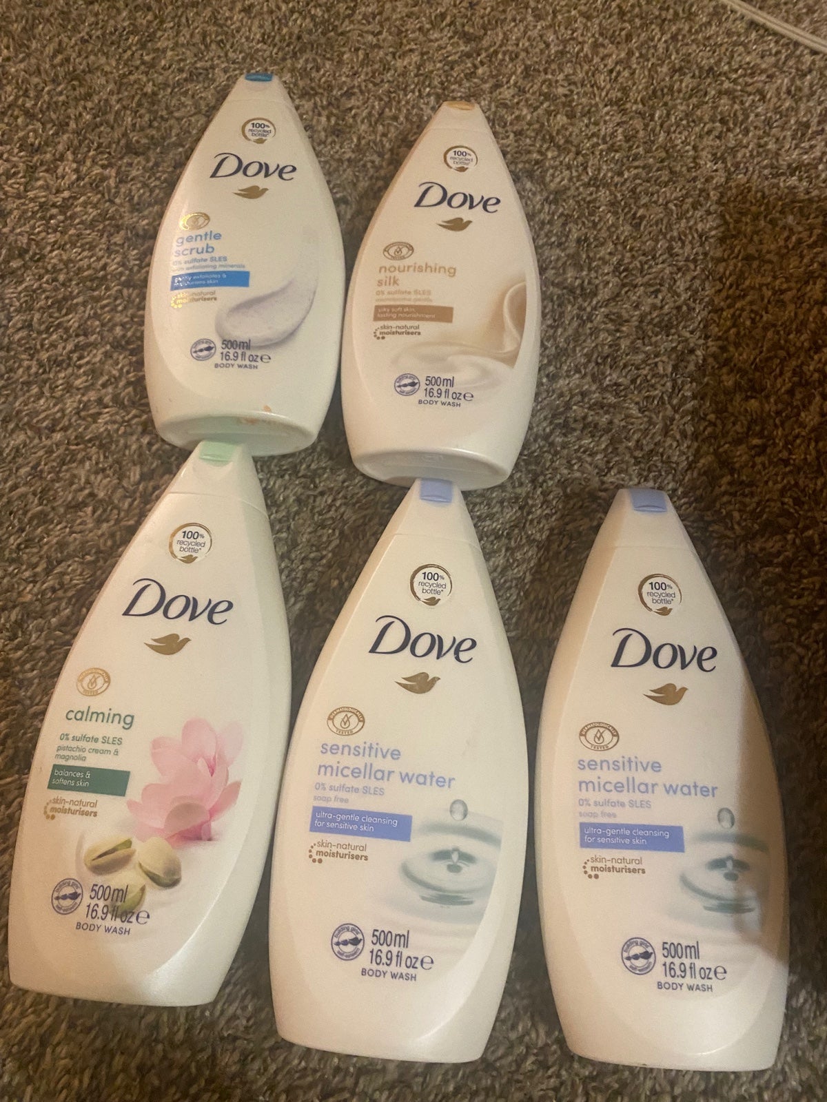Dove Body Wash Bundle
