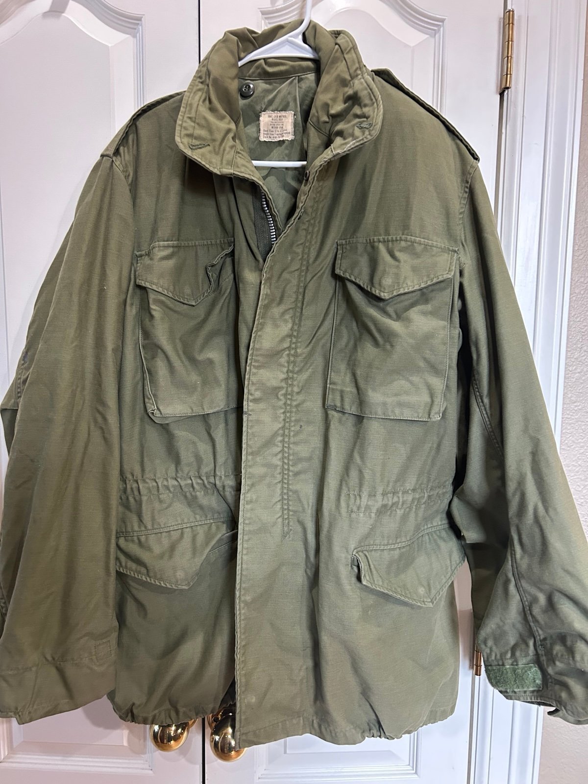 Vintage Vietnam military cold-weather jacket