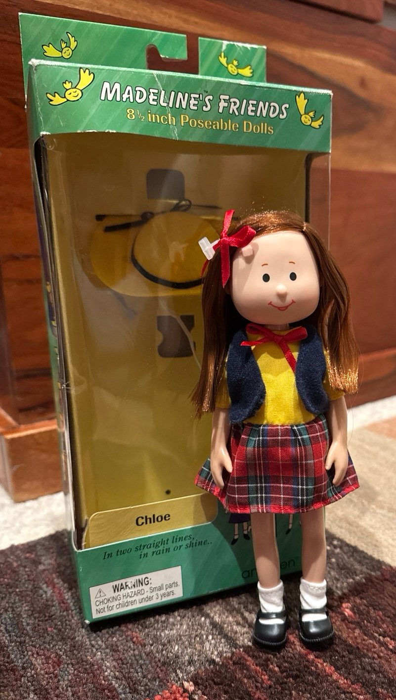 Chloe 1998 Madeline & Friends Poseable Doll Eden