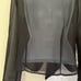 C-51 Giorgio Fiorlini Black Sheer Long Sleeve Tie Front Suit Jacket Size S
