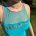 80s 90s Vintage Longitude One Piece Swimsuit