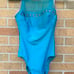 80s 90s Vintage Longitude One Piece Swimsuit