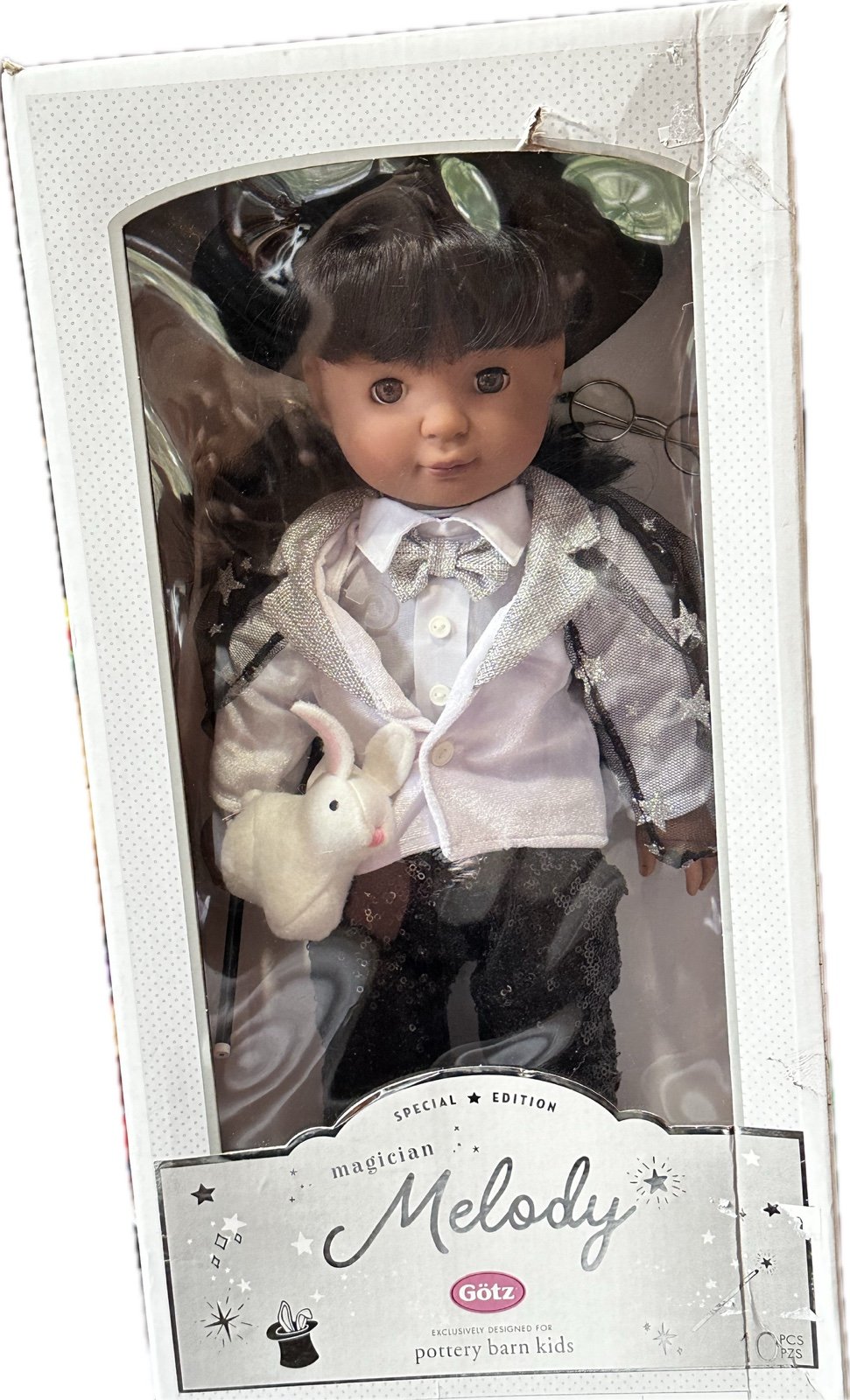 Pottery Barn Kids Melody Magician Götz Doll Special Edition NWT