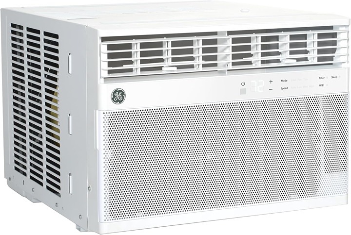 2 items GE AWCS14WWA Window Air Conditioner + Semi Automatic Espresso Machine