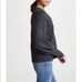 MADEWELL | Dashwood Balloon Sleeve V-neck Sweater - [Small, Charcoal Gray]