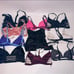 Set of 10 Victoria Secret Bralette Bra M