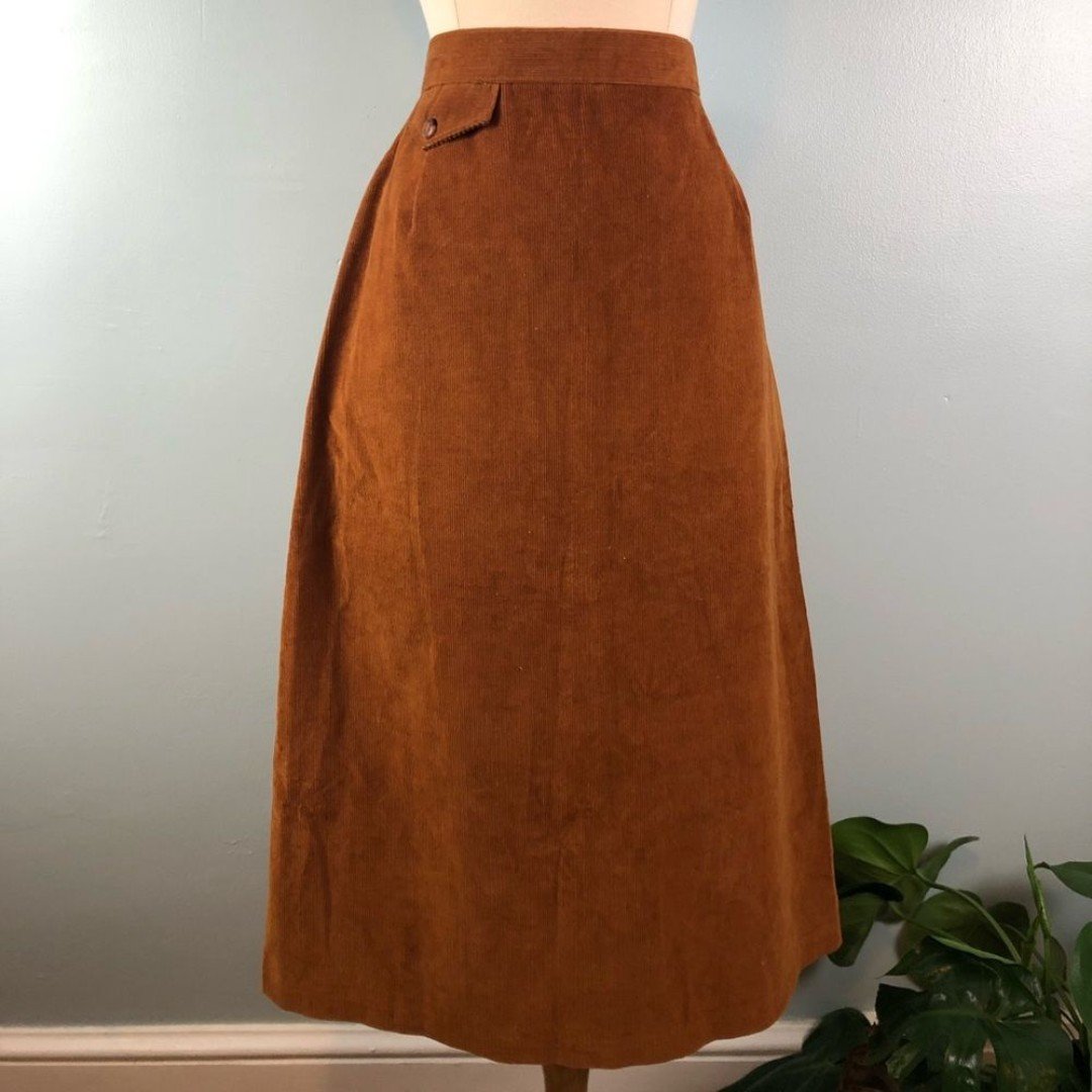 70s Garland Corduroy Skirt