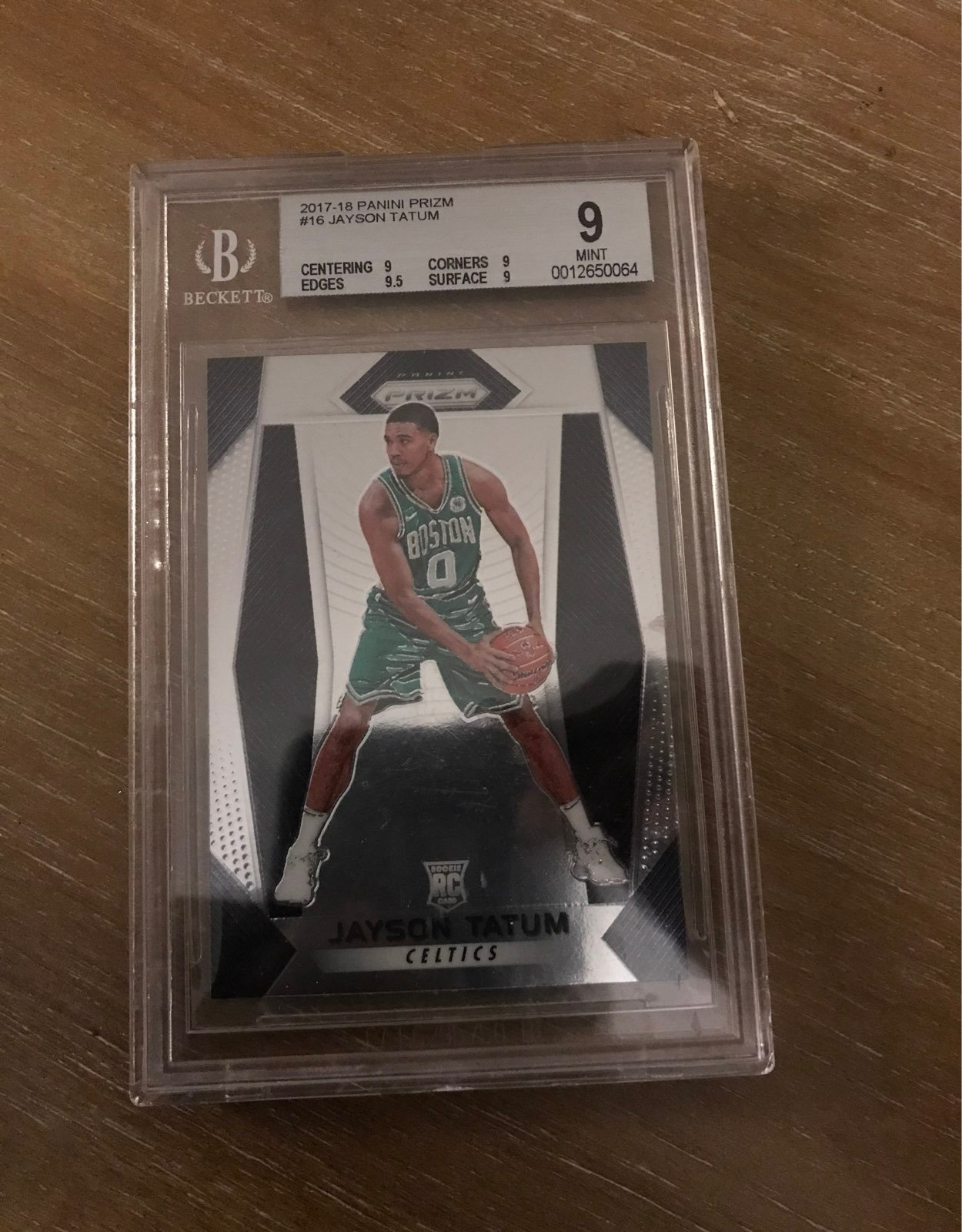 Jayson Tatum Panini Prizm Rookie Card PSA 9 | eBay