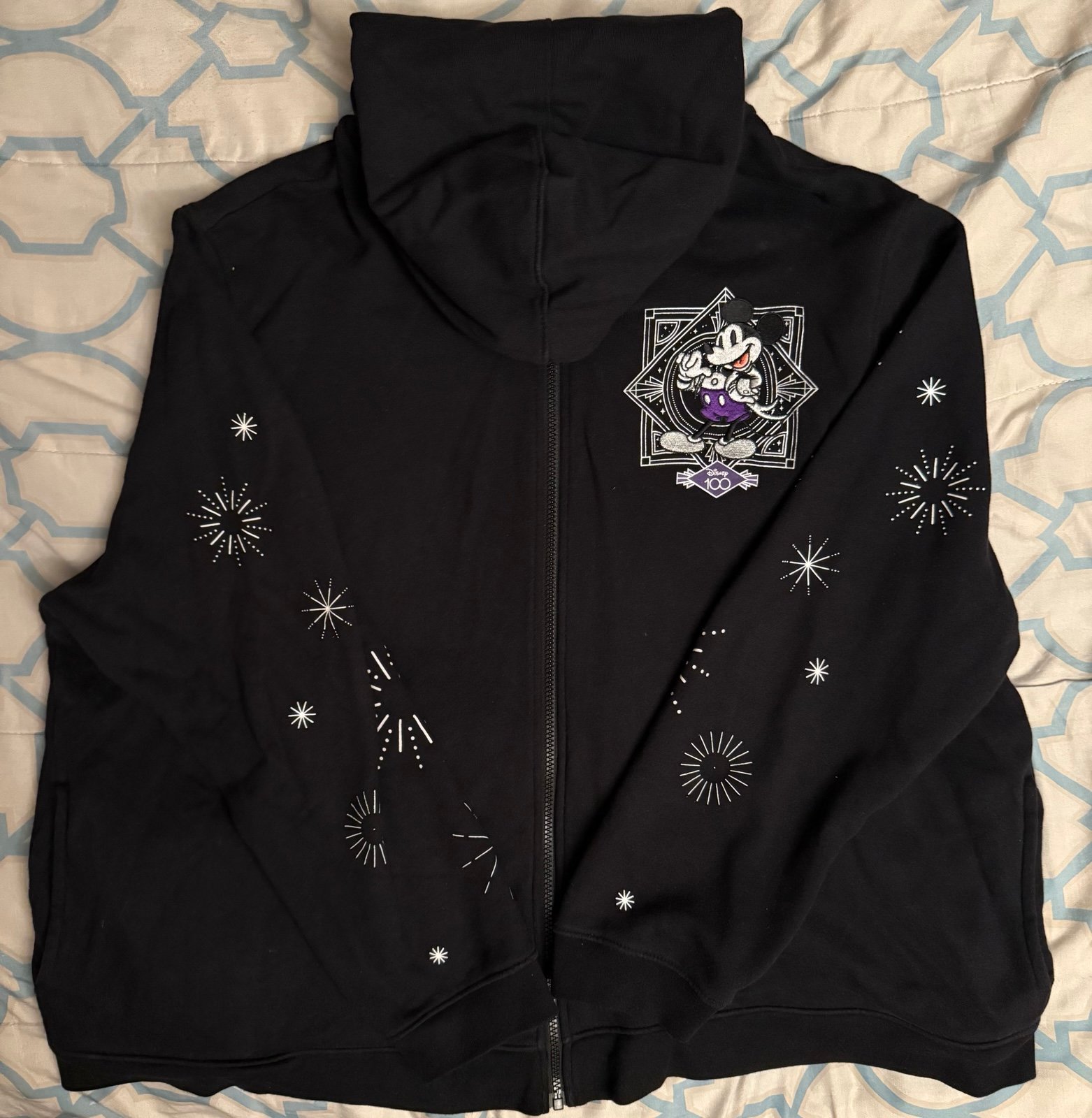 Disney 100 women’s zip up jacket