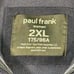 Paul Frank Hoodie Sweatshirt Womens 2XL Blue Monkey Patched Soft Velvet Cotton