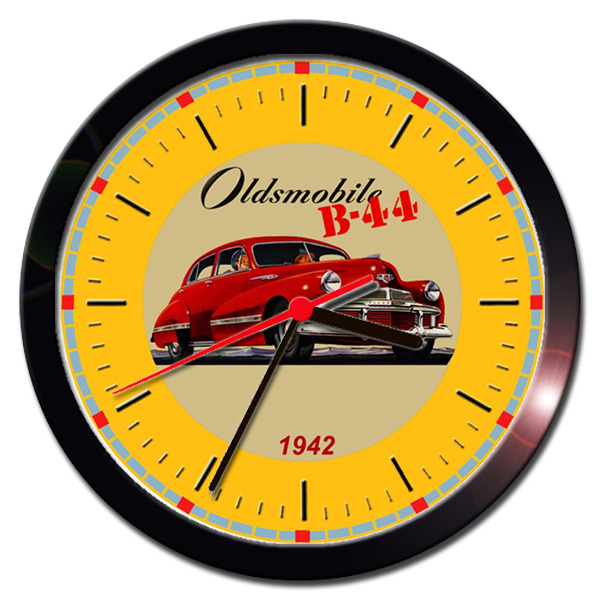 1942 OLDSMOBILE B-44 WALL CLOCK