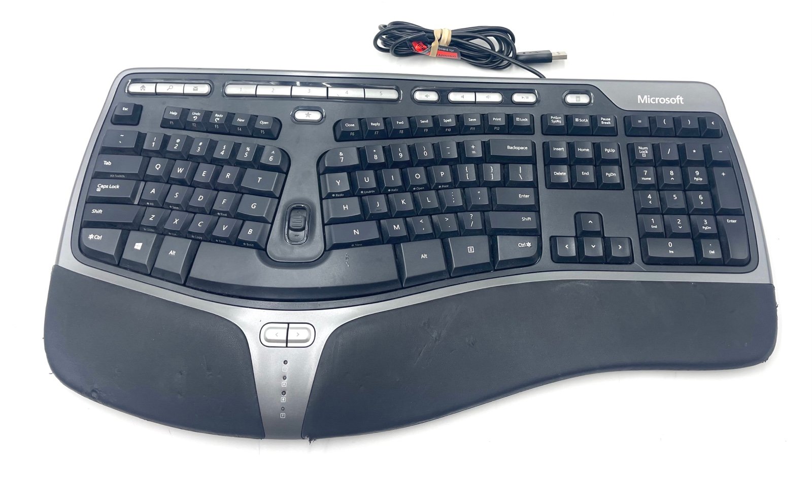 Microsoft Natural Ergonomic Curved Keyboard 4000 v1.0 KU-0462 Tested