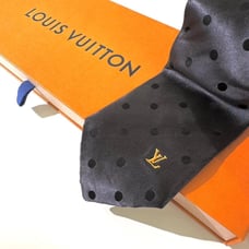 Excellent Condition Louis Vuitton Silk Tie 100%