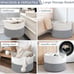 21.7 x 21.7 x 13.8 Laundry Hamper, Basket Storage