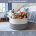 21.7 x 21.7 x 13.8 Laundry Hamper, Basket Storage