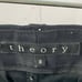 Theory Trouser Black Shorts Size 28