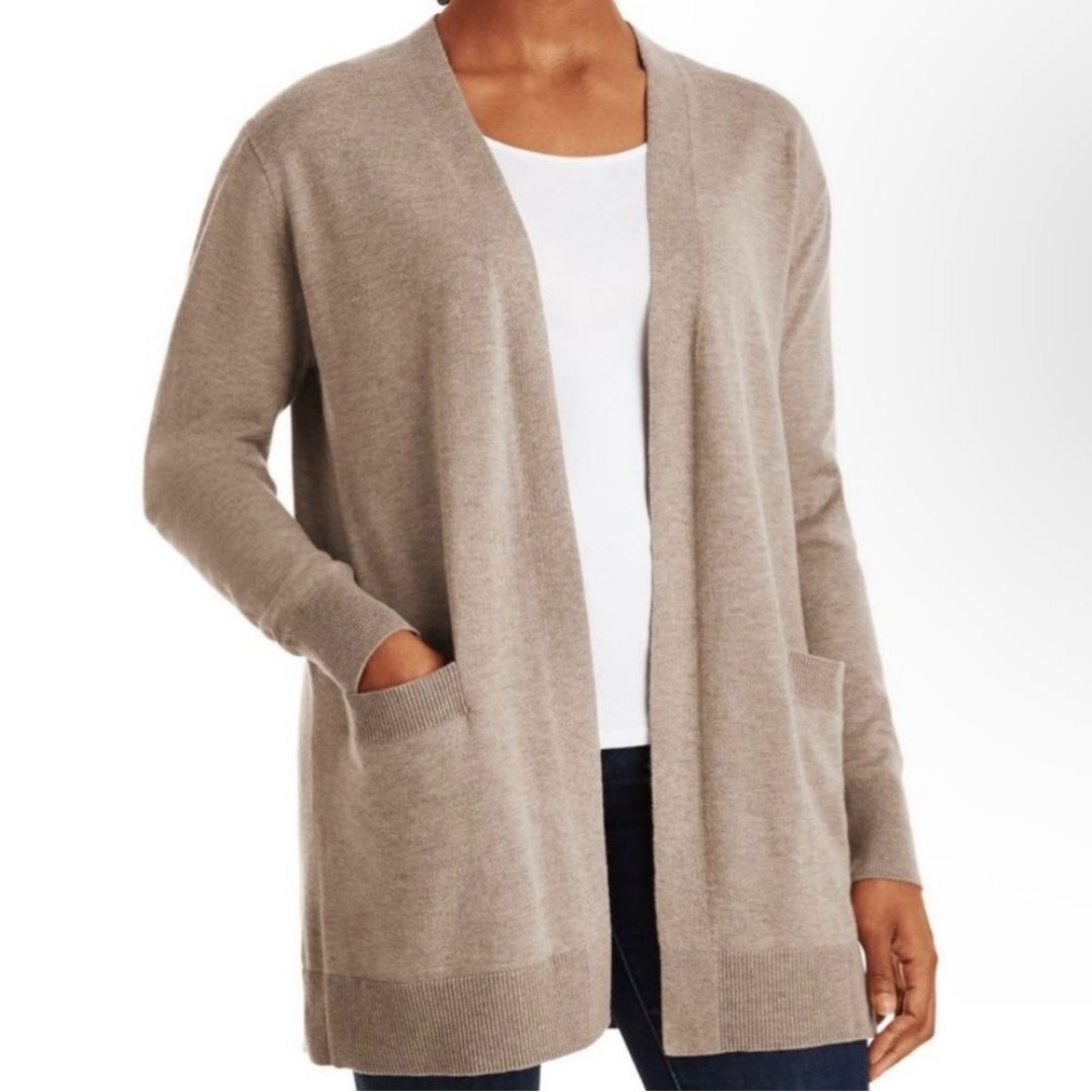 NWT New Members Mark Luxury Premier Collections Women's Cashmere Blend Cardigan