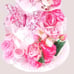 Butterflies Diaper Cake, Flowers Cake