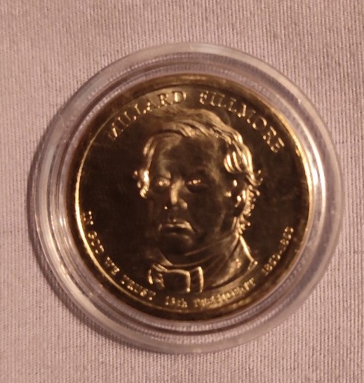 Millard Fillmore Gold Dollar