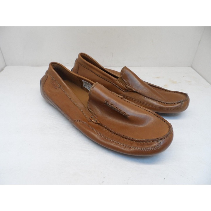 Clarks Men's Ashmont Race Leather Casual Loafer Tan Size 10.5M